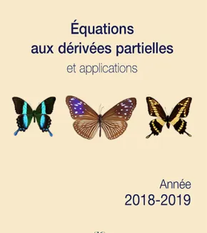 Équations aux dérivées partielles et applications 2018-2019