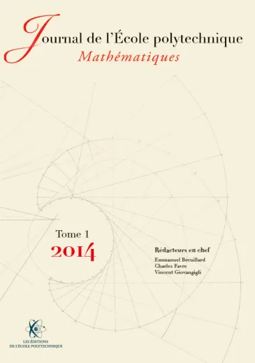 Journal de l'École polytechnique Mathématiques