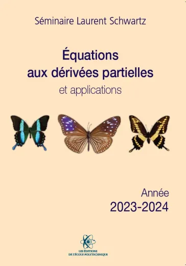 Équations aux dérivées partielles et applications 2023-2024