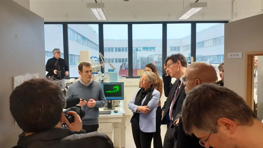 Visite ministérielle au LOB